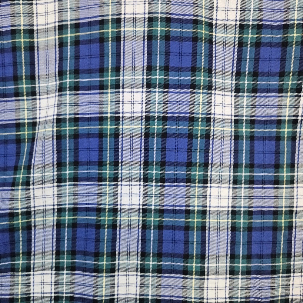 UntuckIt Women's Blue & Green Plaid Button Down Size M Shirt Preston Ridge - Picture 11 of 11